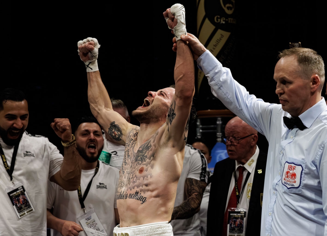 Piergiulio Ruhe wird IBF & IBO-Europameister