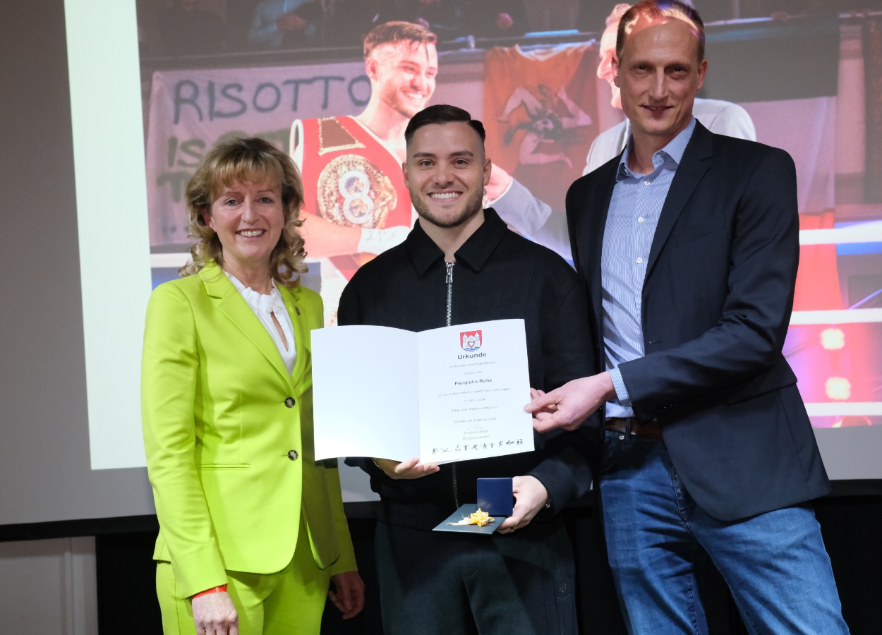 Piergiulio Ruhe ist Rintelns Sportler des Jahres